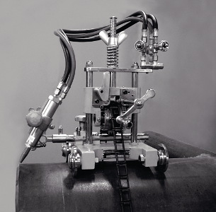 Цепная машина для резки труб и снятия фаски Chain machine HMC 224